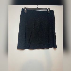 Hollister Black Print Skirt NEW WITH TAGS (large)